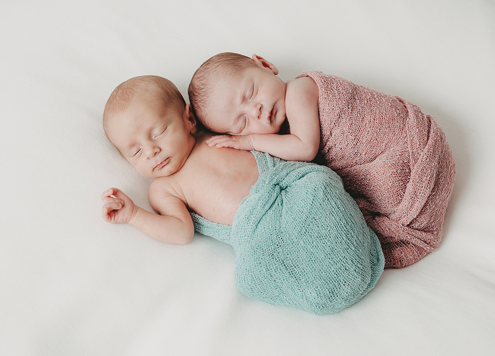 Neugeborenenfotos Zwillinge Nordenham